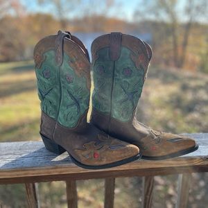 Girls youth cowgirl boots